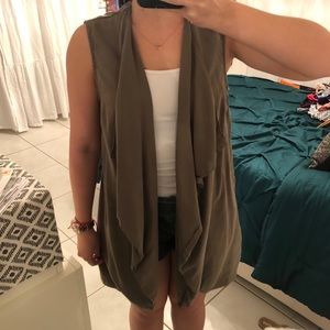 SOLD Olive green cardigan *3/$25